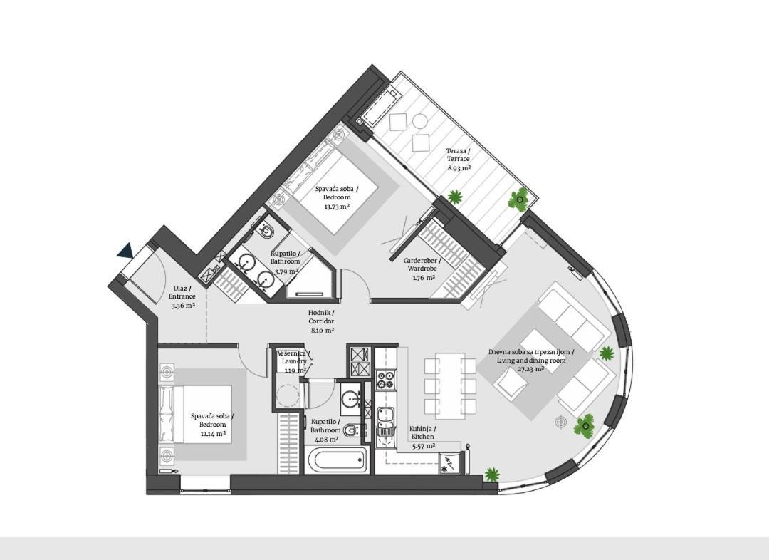 Belgrade Waterfront - Beograd Na Vodi-Metropolitan Apartment Екстериор снимка